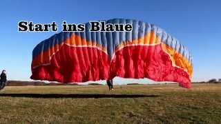 Gleitschirmfliegen an der Winde  in Stapelburg am Harz [upl. by Layton31]