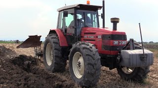 Same Titan 190  ERMO plowing  Cab view amp engine sound [upl. by Kwon240]