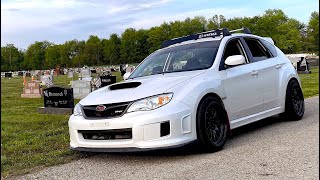 OEM Subaru Roof Rack Install INNO Wind Fairing [upl. by Natty]