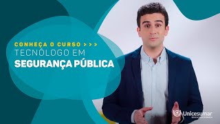 Segurança Pública  EAD Unicesumar [upl. by Tippets]