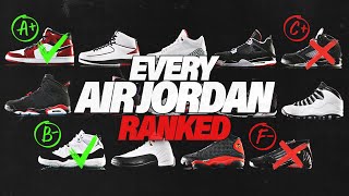 Every Air Jordan Ranked 114 [upl. by Scherman]