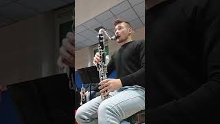 An american in Paris bass clarinet solo bassclarinet solo selmer orchestra excerpt gershwin [upl. by Llenyaj760]