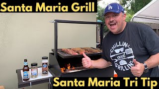 Tri Tip Cooked on Santa Maria Grill [upl. by Willet]