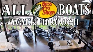 Bass Pro Shop Boats  Walkthrough Prices Specs Features Which Boat is Right for me [upl. by Asirrac827]