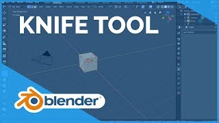 Knife Tool  Blender 280 Fundamentals [upl. by Atinauq309]