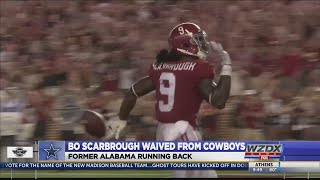 Former Alabama RB Bo Scarbrough released from Cowboys [upl. by Terpstra]