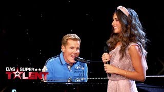 Weltpremiere Dieter und Sarah singen das erste Mal gemeinsam  Das Supertalent vom 28092019 [upl. by Emmalyn]