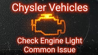 Chrysler 300 Check Engine Light Common Issue [upl. by Mahtal]