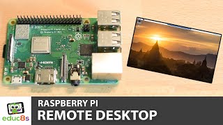 Raspberry Pi Remote Desktop Connection [upl. by Wivinah]