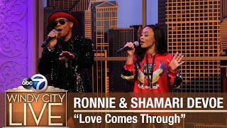 Ronnie and Shamari Devoe  Me and Mari  quotLove Comes Throughquot [upl. by Hsejar]