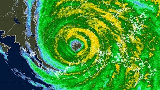 Hurricane IDA Slams Houma Louisiana 2021 [upl. by Hwang30]