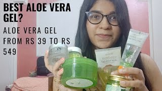 Best Aloe Vera Gel From Rs 39 to Rs 549 [upl. by Crawley]