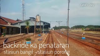 Backride KA Penataran  Stasiun Bangil  Stasiun Porong [upl. by Asenad]