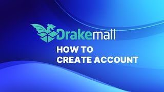 How to registercreate account  Drakemallcom [upl. by Johanna]