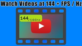 TUTORIAL How to Watch ANY Video in 144 FPS  Hz for FREE  Smooth Video Project SVP  SVP Tube [upl. by Eelsel]