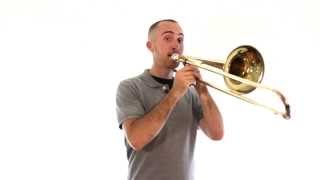 Trombone Lesson 4 Bflat amp F [upl. by Mechling]