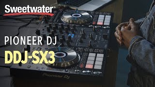 Pioneer DJ DDJSX3 and Serato DJ Pro Overview by Sweetwater [upl. by Slen807]