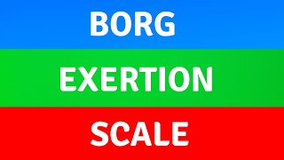 Borg Exertion Scale [upl. by Rovelli431]