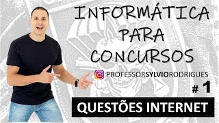 Questões de Informática para Concursos  Internet  Protocolos 01 [upl. by Resay]