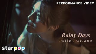 Rainy Days  Belle Mariano Performance Video [upl. by Binni]