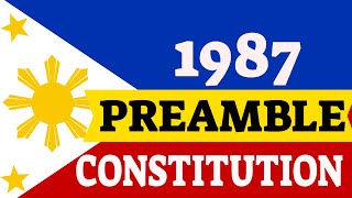 Preamble 1987 Philippine Constitution [upl. by Mercado]