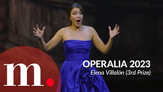 Elena Villalon 3rd Prize — Plácido Domingos Operalia 2023 [upl. by Nylorac]