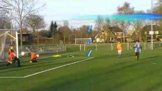 Keepertraining Oudehaske tbv cursus keepercoach nivo 2 met SC Franeker D4 [upl. by Ednihek]