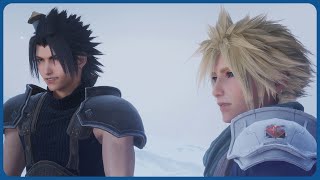 Zack meets Cloud  Crisis Core Final Fantasy 7 Reunion [upl. by Nodnart590]