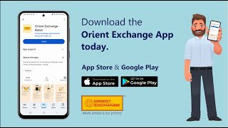 Seamless Forex Services with the Orient Exchange App  Zero Markup Forex Card Live Order Tracking [upl. by Polinski875]