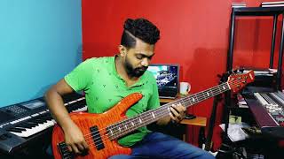 Bass Cover  දෑසම රිද්දනDasama Riddana  Rookantha amp Nelu [upl. by Sweatt501]