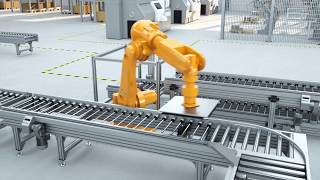 TS 5 Transfer System easytodesign roller conveyor for heavy payloads [upl. by Ellered]