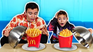 Prank Food VS Real Food Challenge [upl. by Salohcin]