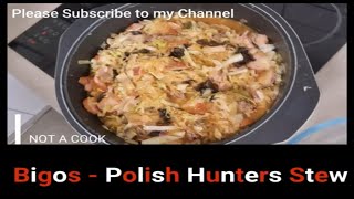 Polish Bigos also known as POLISH HUNTERS STEW [upl. by Olag942]