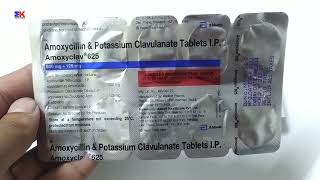 Amoxyclav 625Mg Tablet  Amoxicillin and Potassium Clavulanate Tablet  Amoxicillin 625mg Tablet Use [upl. by Ocinemod594]