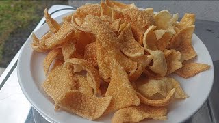 How to make cassava chips [upl. by Siusan347]