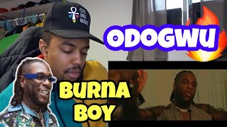 BURNA BOY  Odogwu  Official Video  REACTION [upl. by Emmet408]