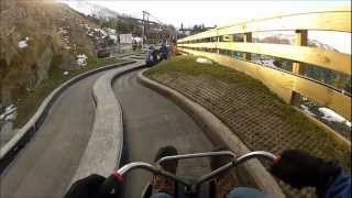 New Zealand Luge gopro HERO 2 Queenstown [upl. by Ponce]