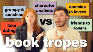 ranking every book trope from worst to best with caricanread [upl. by Jsandye]