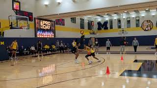 Michigan basketball open practice [upl. by Cesaro]