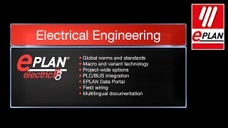 EPLAN Electric P8  Electrical Engineering  Elektrotechnik [upl. by Nipha]