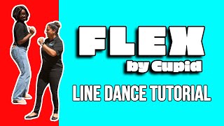 quotFlexquot Line Dance Tutorial [upl. by Nesbitt77]