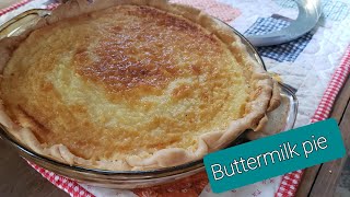 Vintage Buttermilk Pie [upl. by Lu]