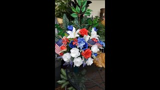 Memorial Day Cemetery Vase [upl. by Tezil815]