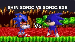 Shin Sonic Vs Sonicexe  The Sonic Hedgehog [upl. by Pickard]