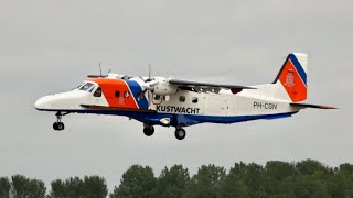 Dornier 228212 Kustwacht Netherlands Coast Guard arrival at RAF Fairford RIAT 2015 AirShow [upl. by Nawk726]