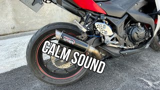 Slip On Exhaust  Proliner TR1R Black  Yamaha R25  Juls Vlog 4K [upl. by Ahsikit896]