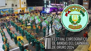 Espectacular Pagador ♪ 🇧🇴 VII Festival Coreográfico de Bandas Del Carnaval De Oruro 2024 🇧🇴♪ [upl. by Danila]