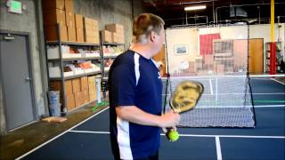 Rebounder Pickleball Net  Practice pickleball alone [upl. by Rana]