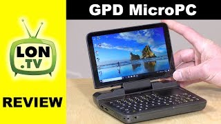 GPD MicroPC Review  Portable Mini PC [upl. by Petersen252]