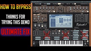 Sylenth Thank You For Trying This Demo ULTIMATE FIX  BYPASS SYLENTH v3 Message Loop [upl. by Acirea]